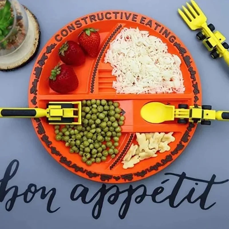 ConstructoFork - Sturdy Kids Cutlery Set