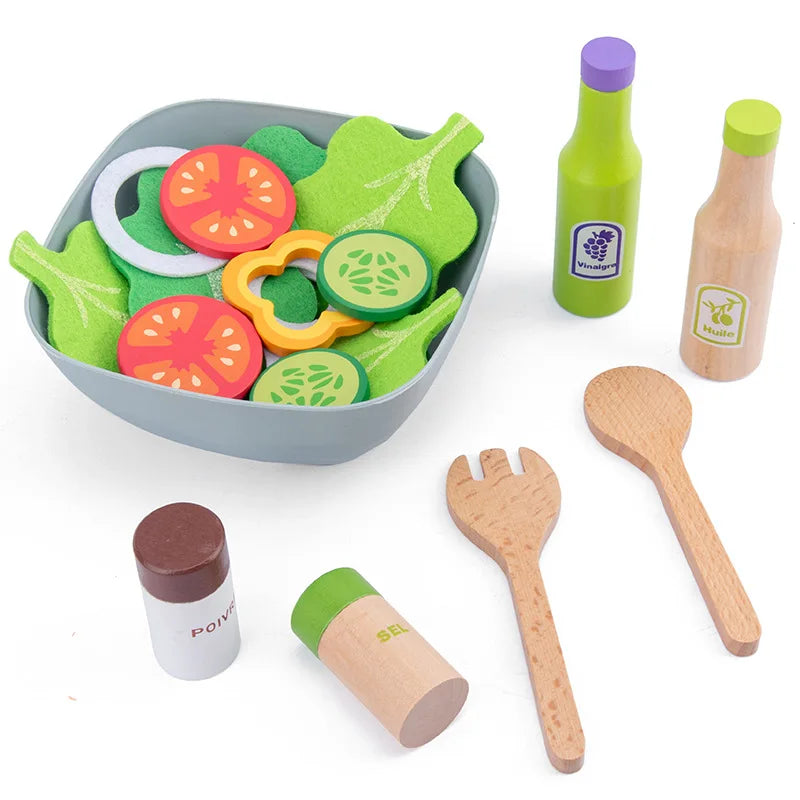 WoodPlay Set – Cuisine en Bois Réaliste pour Enfants