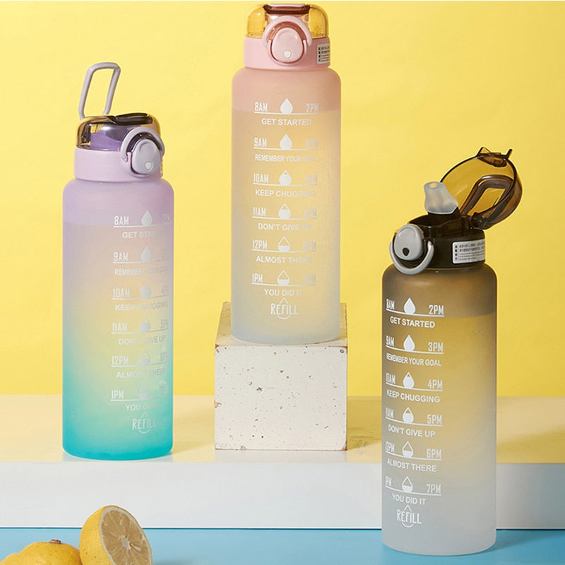 GoalHydrate Bottle - Bouteille Motivante Quotidienne