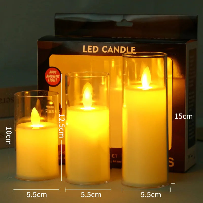 Auraflame - Flameless LED Candles, Set of 6
