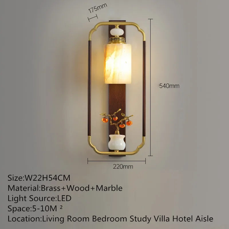 BrassGlow - Applique murale en laiton pour un interieur elegant