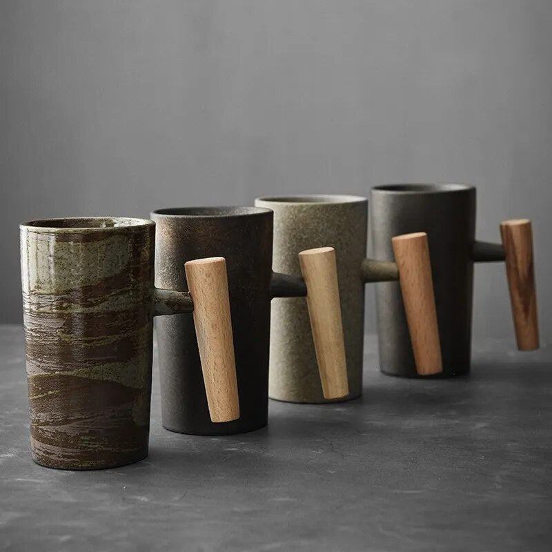 NatureSip - Mugs à latté scandinaves en céramique