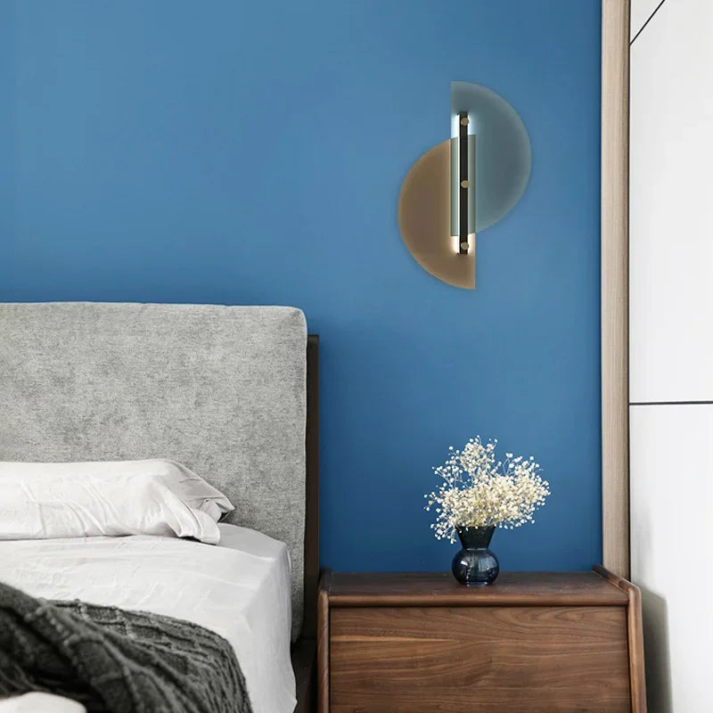 ArcGlow Lamp - Arched Glass Wall Sconce