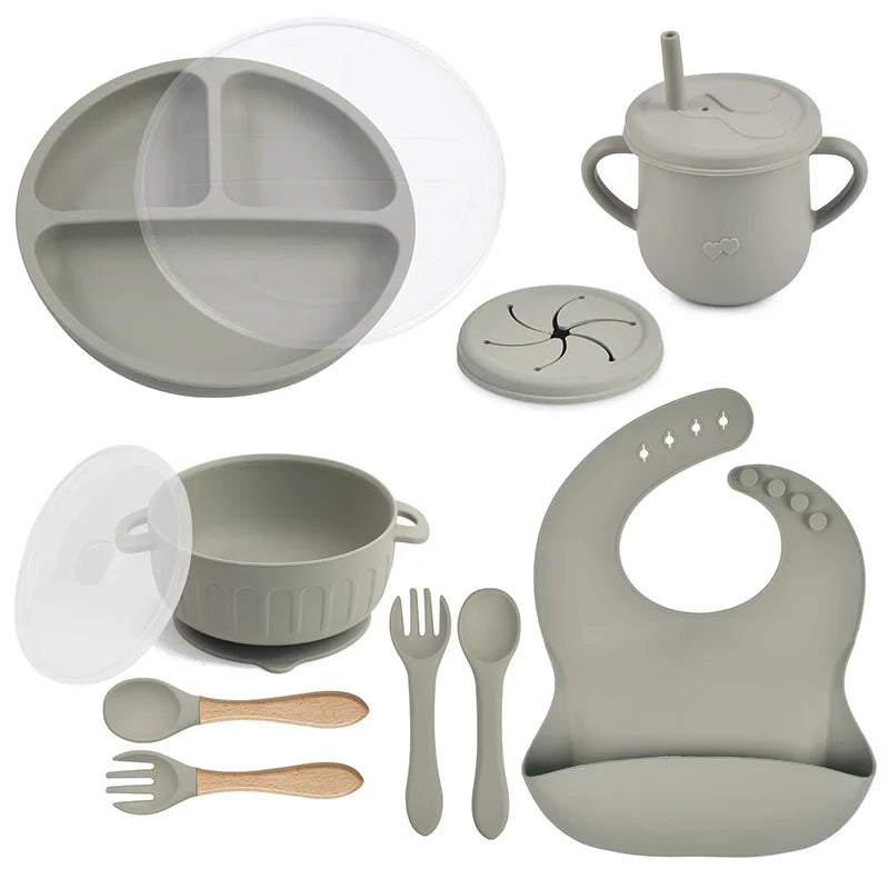 BabyCare Set - Service 10 Pièces Sans BPA pour Bébé