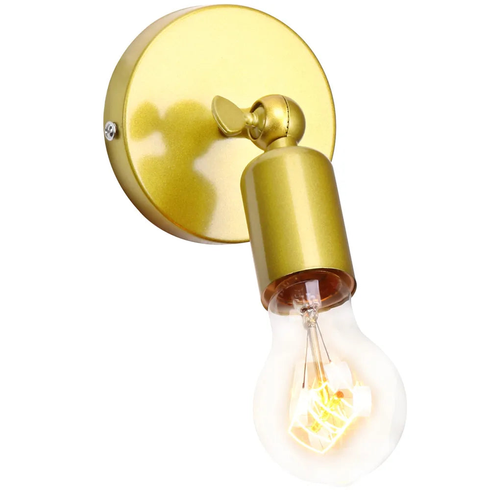 IndustrialGlow - Retro Industrial Adjustable Wall Sconce