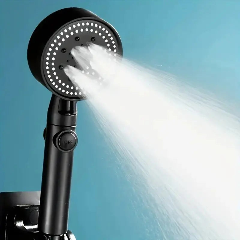 Ramjet - High-Pressure Black Shower Head