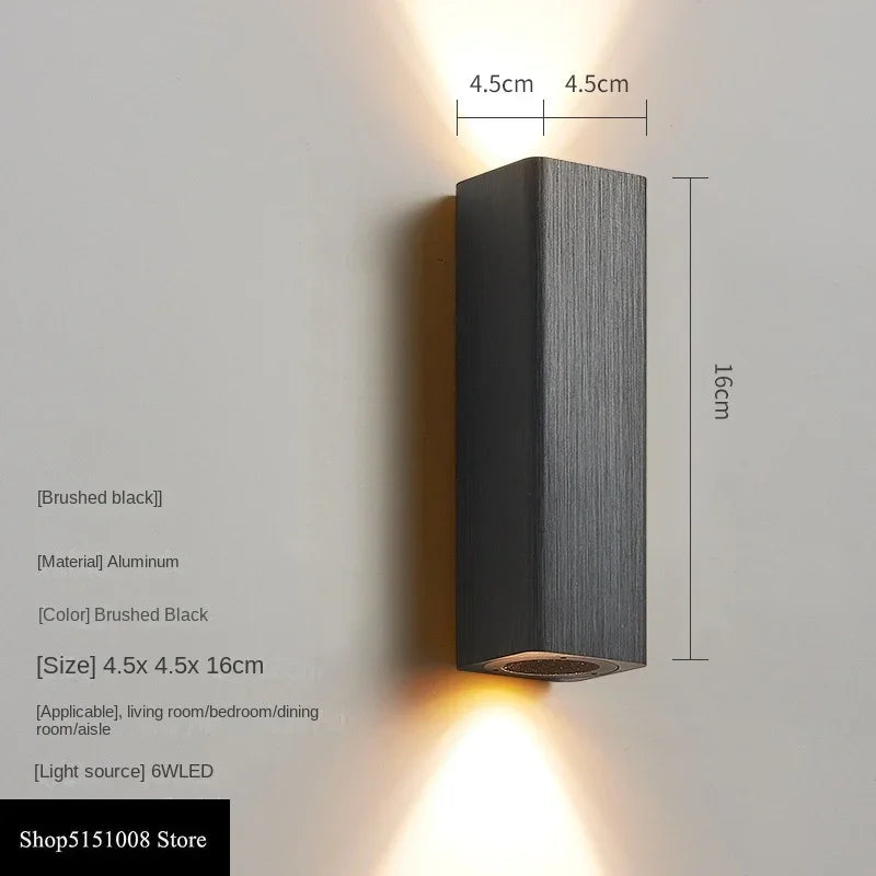 Nyvora - Elegant LED Wall Sconce for Bedroom and Hallway