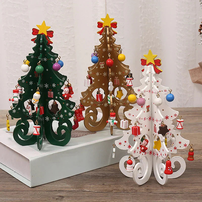 CharmTree - Handmade 3D Wooden Christmas Tree