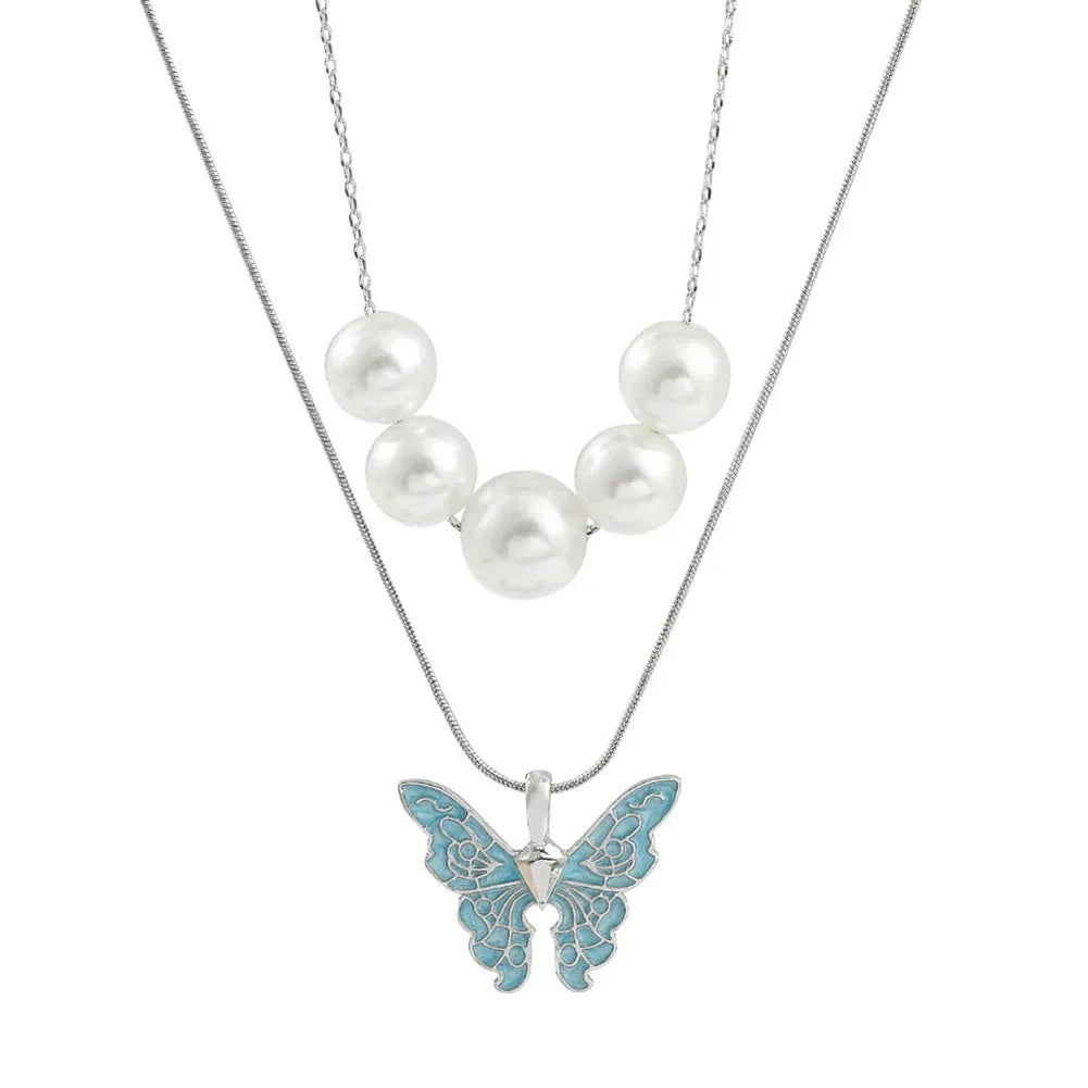FairyWing - Collier pendentif papillon féérique