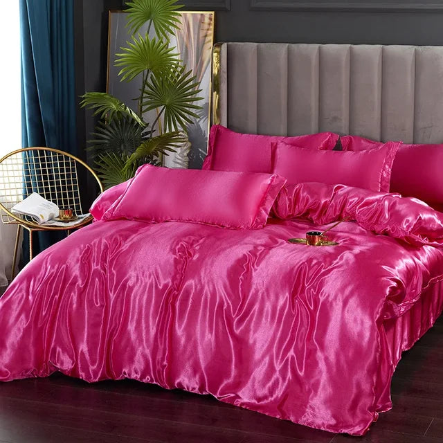 SatinDream - Luxurious Satin Bedding Set for Dreamy Nights
