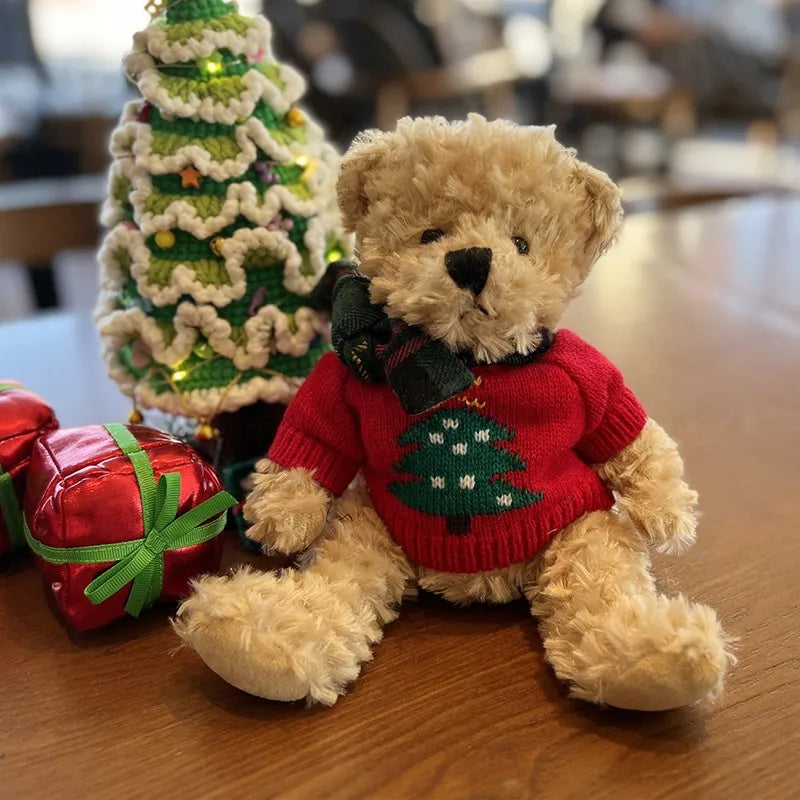 Teddy Bear Plush - Cuddly Companion with Interchangeable Outfit