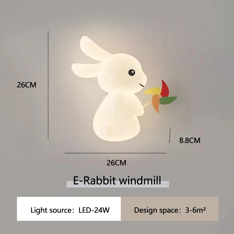 RabbitGlow Lamp - Rabbit LED Wall Lamp for Kids' Room