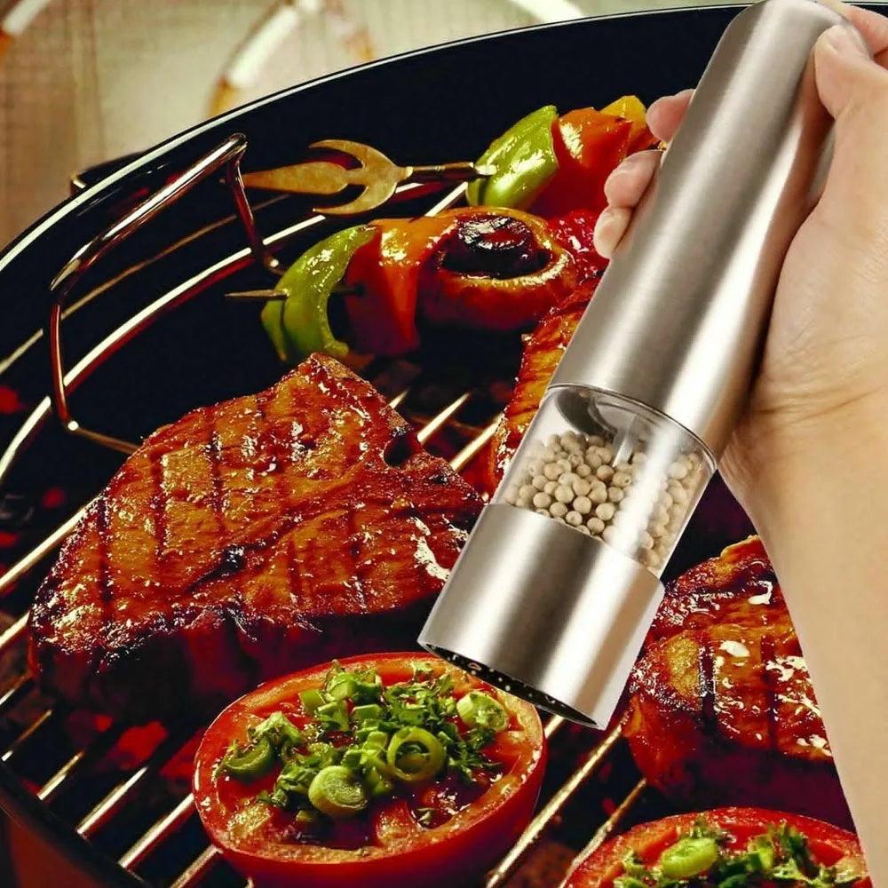 PepperElegance - Moulin à Poivre Électrique avec Éclairage LED