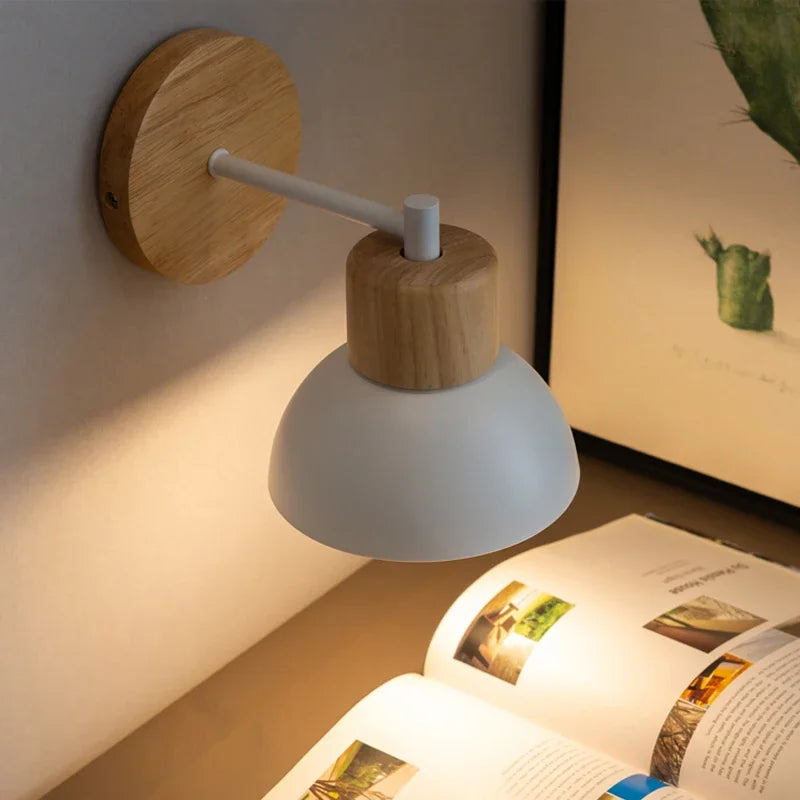 NordicWood - Scandinavian Wooden LED Wall Sconce