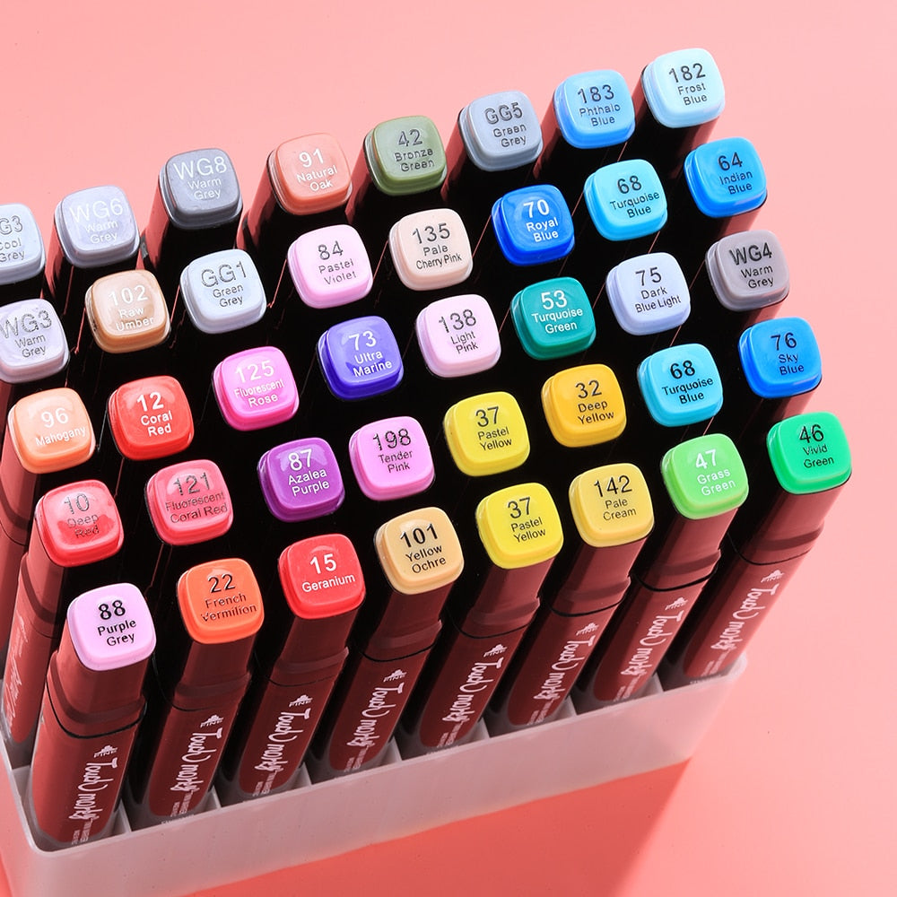 MangaBlend - Professional Colour Markers Set