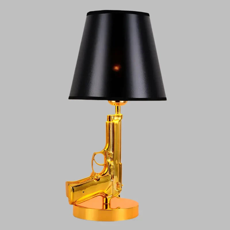 Artistic Glow - Pistol-Shaped Design Desk Lamp