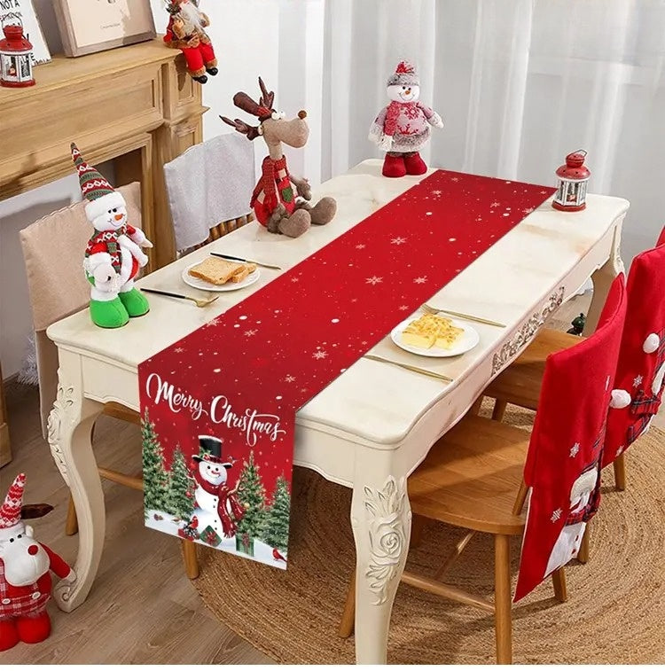 FestiveDream Table Runner - Sparkling Christmas Table Decor