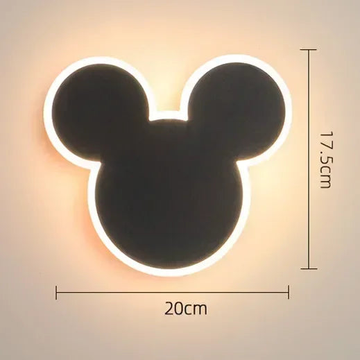 PinkRabbit - LED Rabbit Wall Lamp for Kids' Bedroom