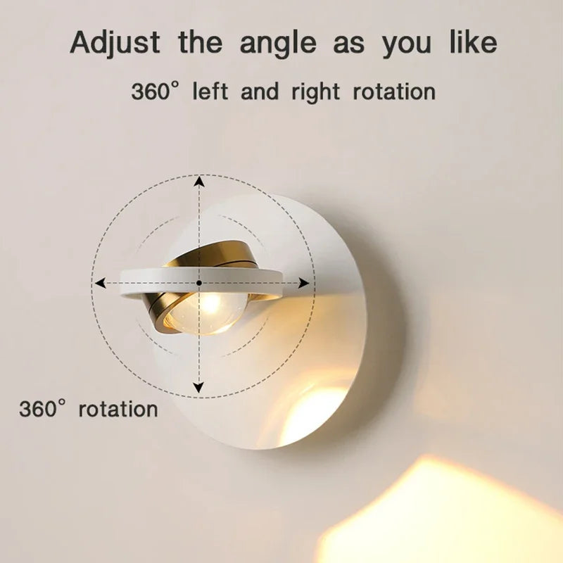 BrightTurn - Adjustable LED Wall Light for Every Room