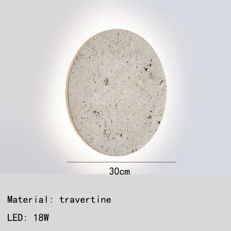 ZenGlow Wall Lamp - Applique murale wabi-sabi minimaliste