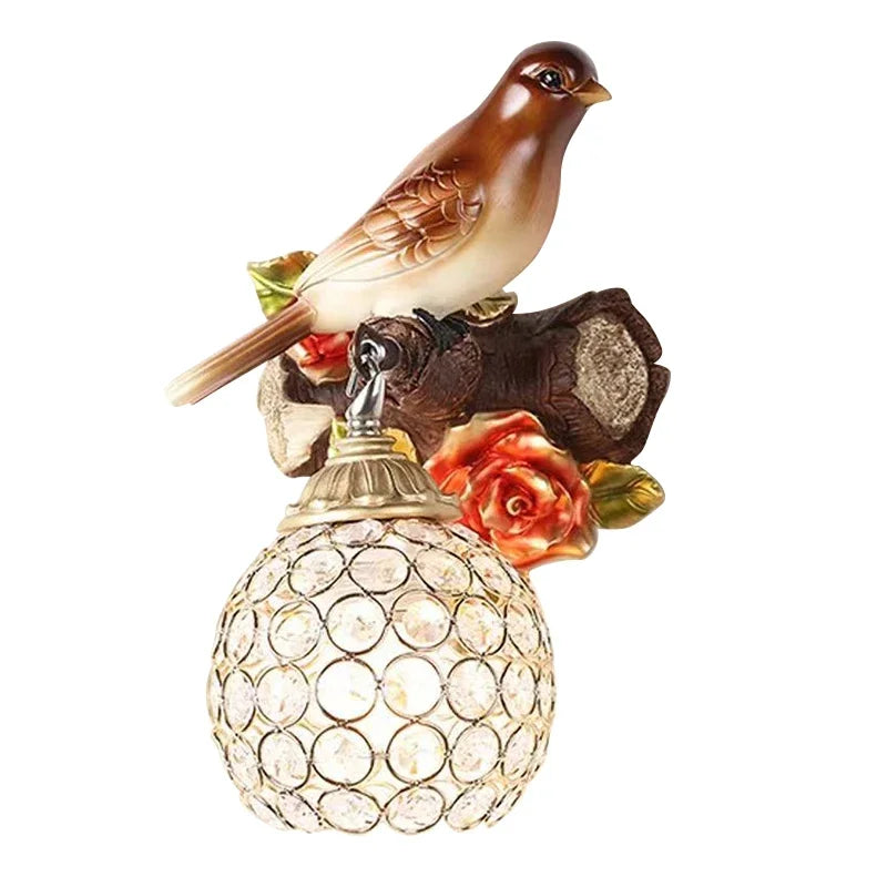 BirdGlow - LED Bird Wall Light for Bedroom and Living Room