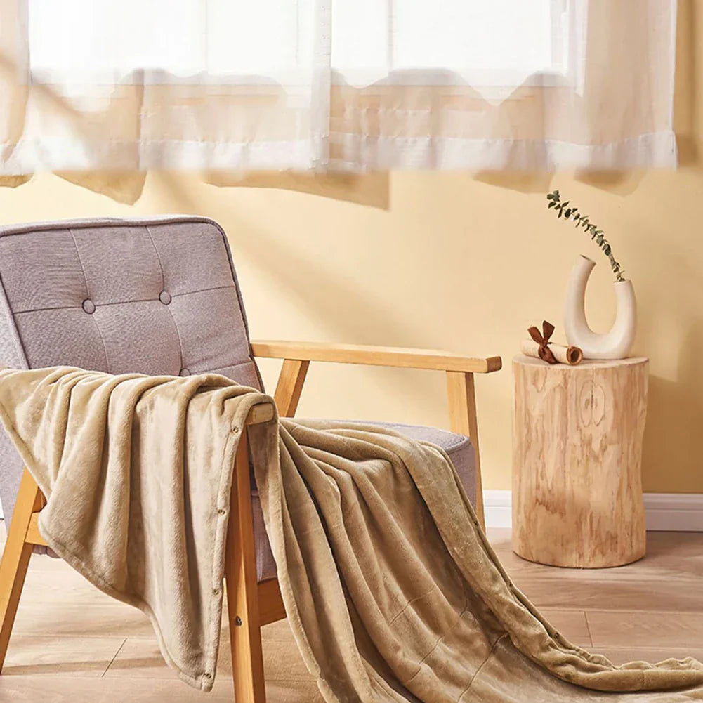 Weltherm - Portable USB Heated Blanket for Home and Office