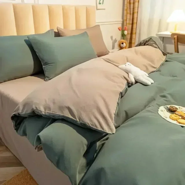 DuoDream Duvet Cover - Elegant Reversible Cover for Cozy Comfort