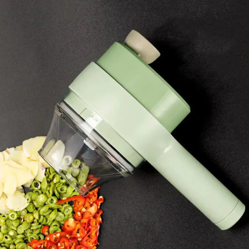 FlexiSlice - 4-in-1 Electric Slicer for Fast Cooking