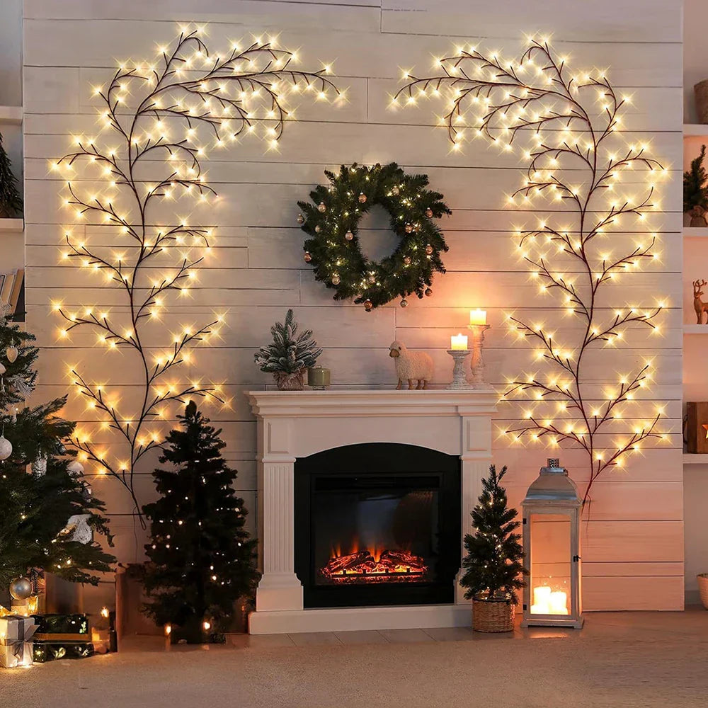 LumiereVigne - Flexible LED Branch Lights for Festive Ambiance