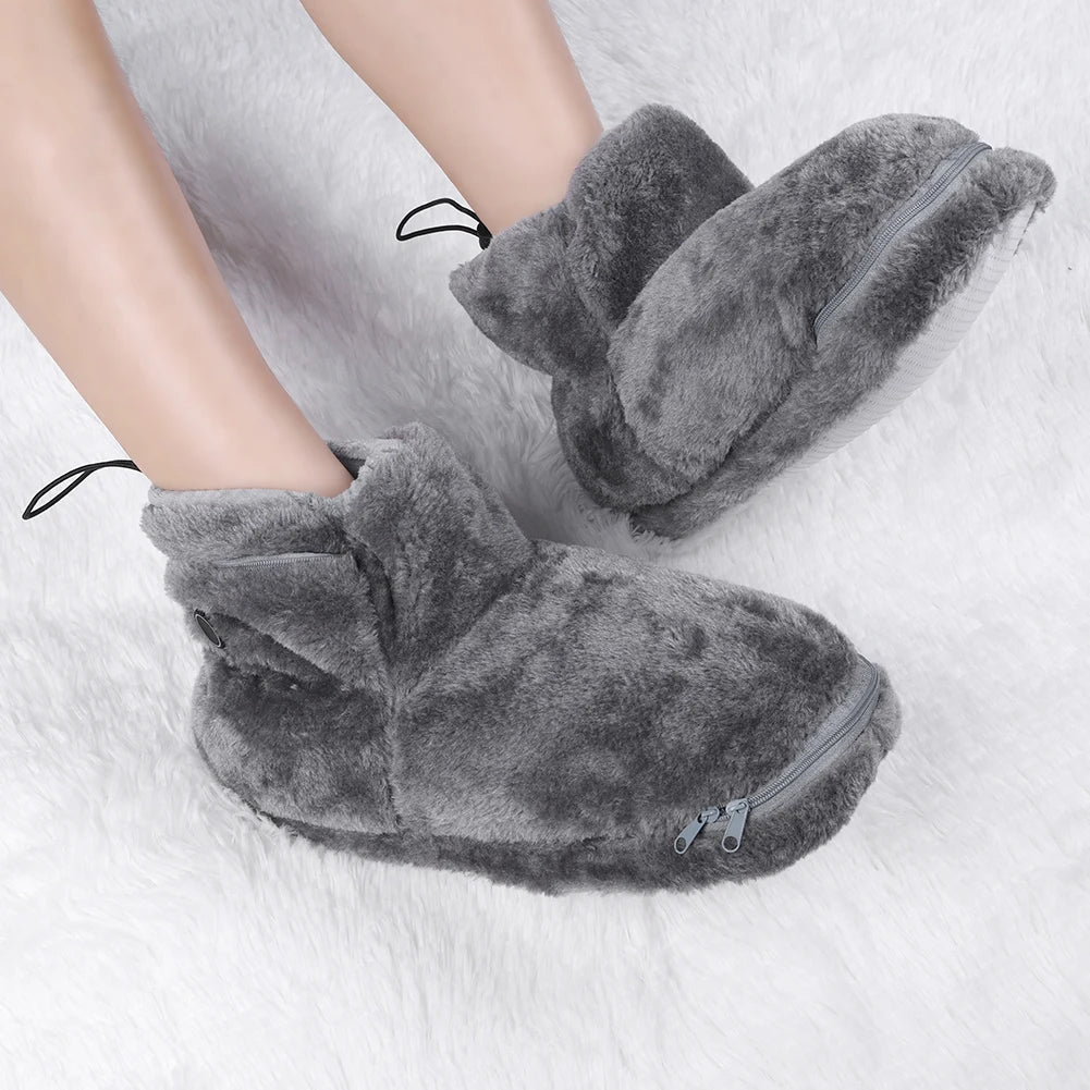 DreamStep Slippers - Warm Cozy USB Heated Slippers for Cold Days
