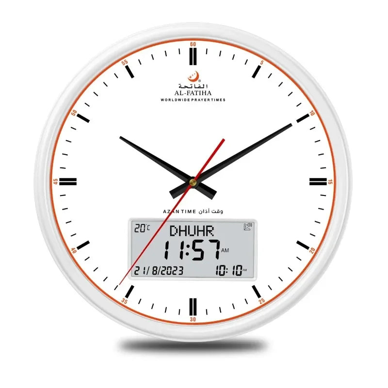 PrayerTime Clock - Smart Wall Clock with Prayer Call Alerts
