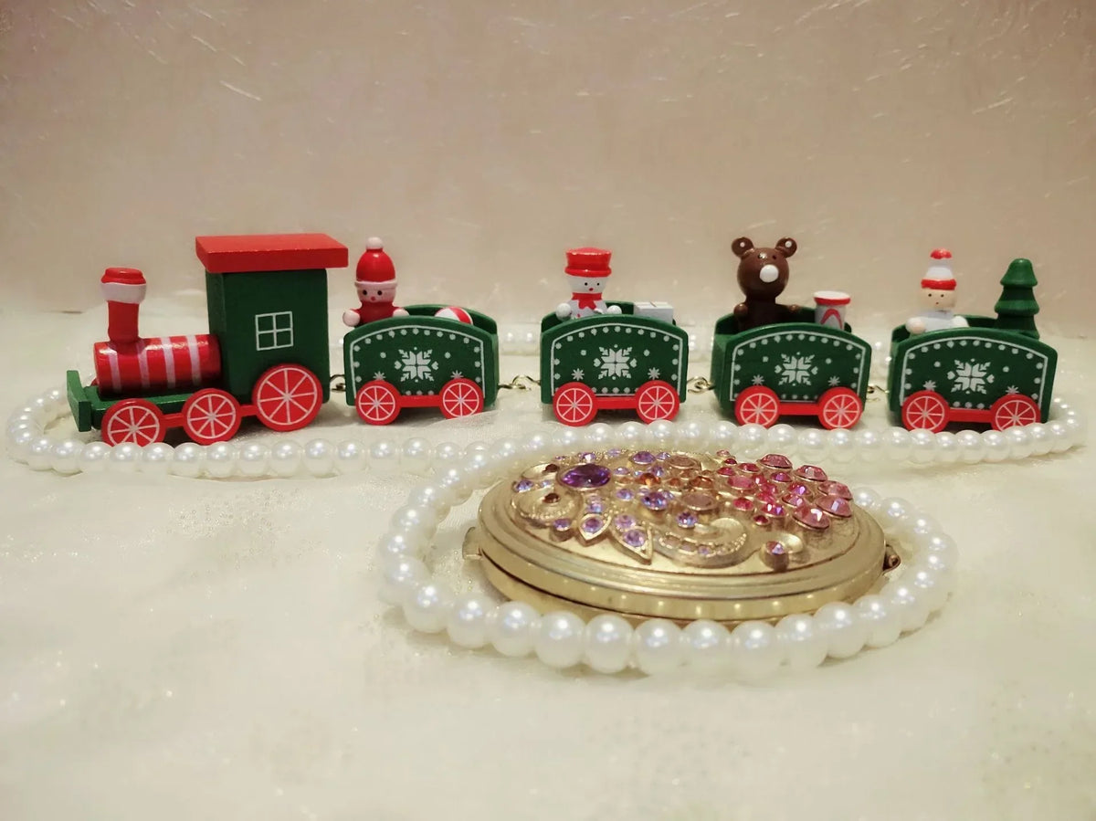 FestiveTrain - Decorative Christmas Train for a Festive Atmosphere