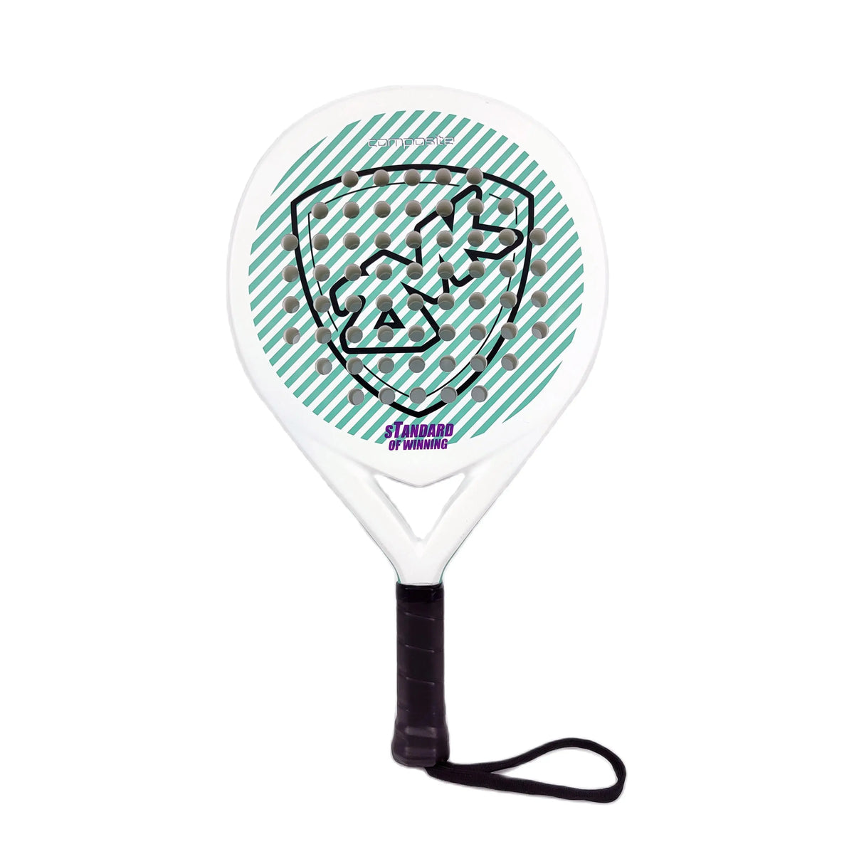 FibraPro - Round Carbon Fiber Padel Racket for Perfect Balance