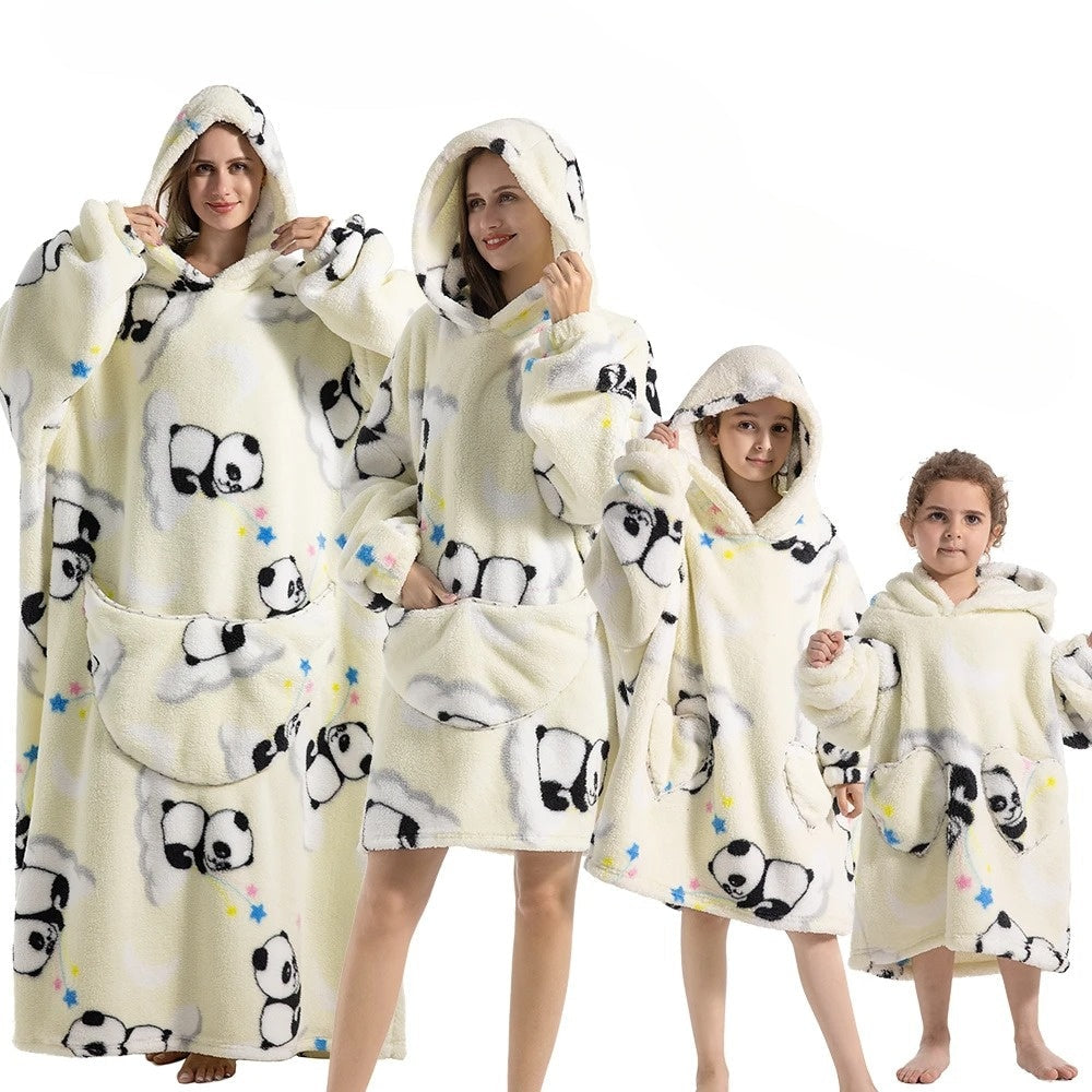 SpookySnuggle - Pumpkin Hooded Blanket for Halloween