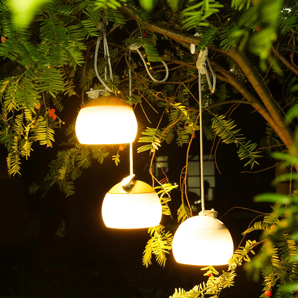 CampGlow - Lampe Camping Rétro Rechargeable USB