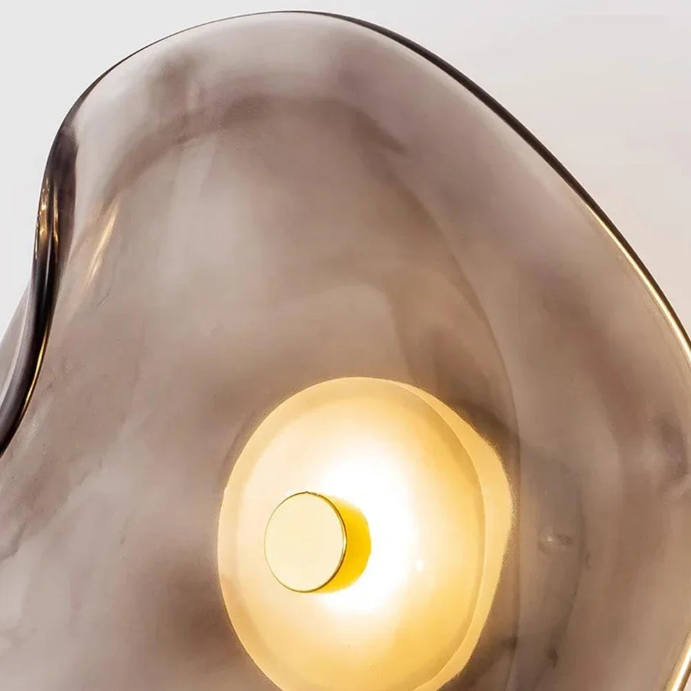 GlasLume - Modern Glass LED Wall Sconce for Bedroom