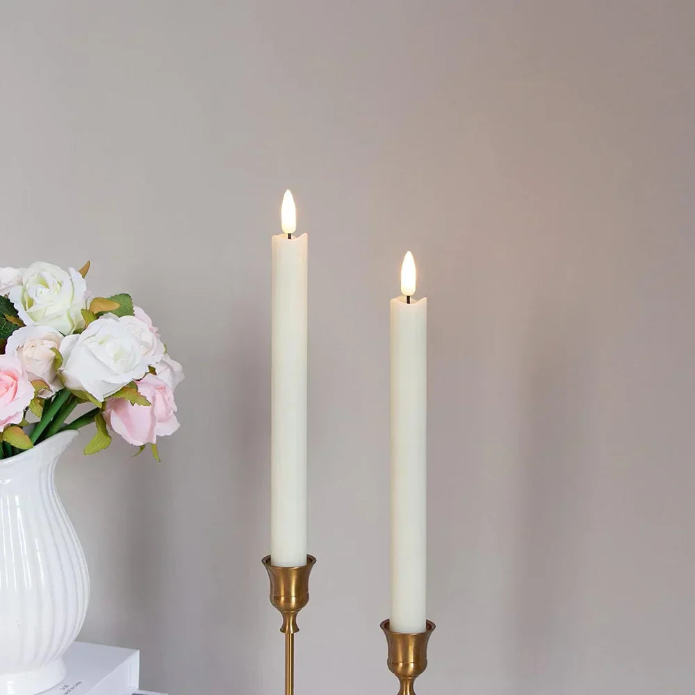 TaperFlame - Elegant Flameless LED Taper Candle Set