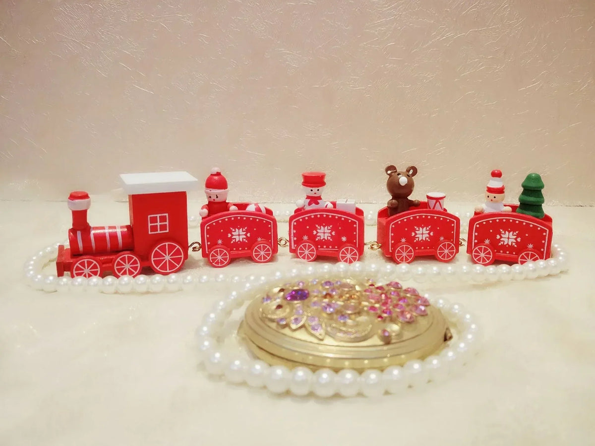 FestiveTrain - Decorative Christmas Train for a Festive Atmosphere