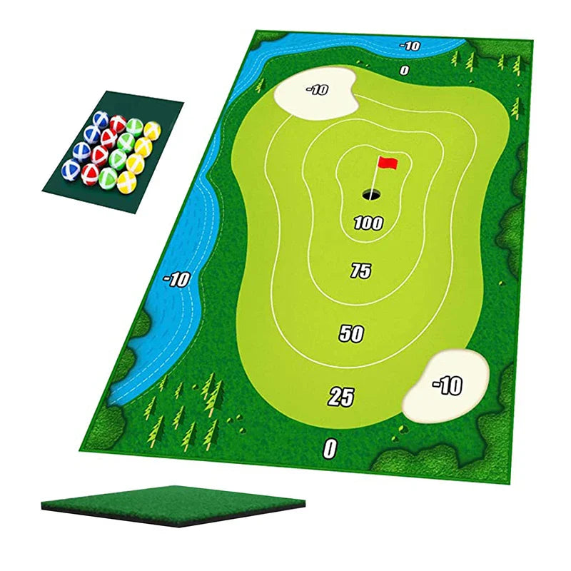 SwingZone - Compact Indoor Golf Set for the Home