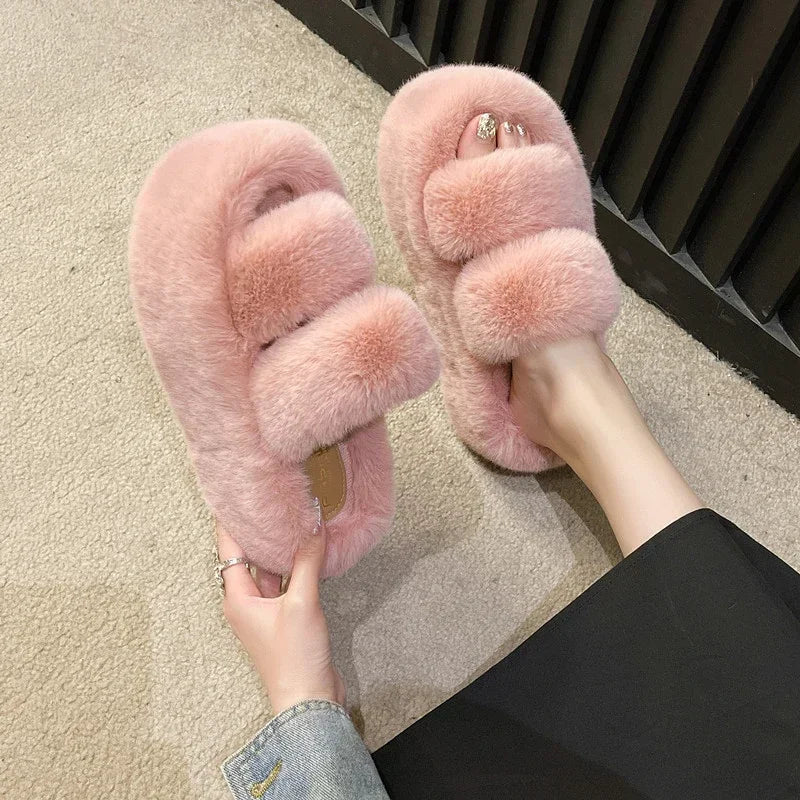 FluffSteps - Soft Plush Slippers for Ultimate Comfort