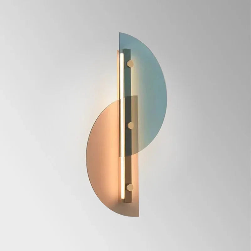 ArcGlow Lamp - Arched Glass Wall Sconce
