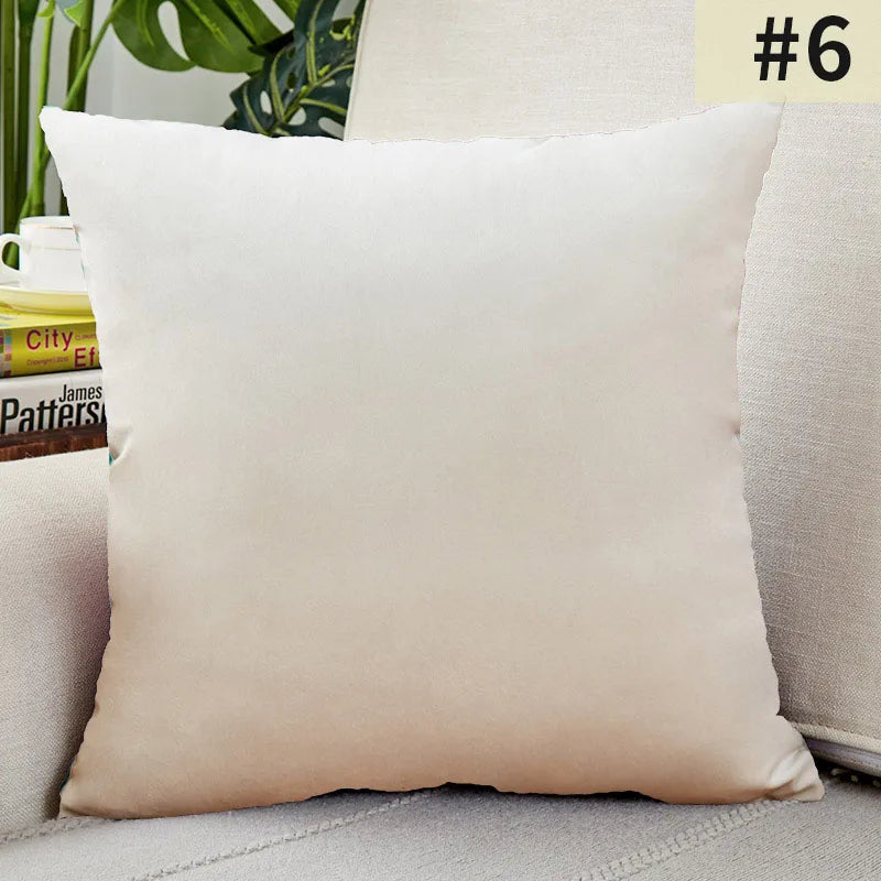 VelvetChic Cushion Cover - Solid Velvet Cover for a Luxurious Interior
