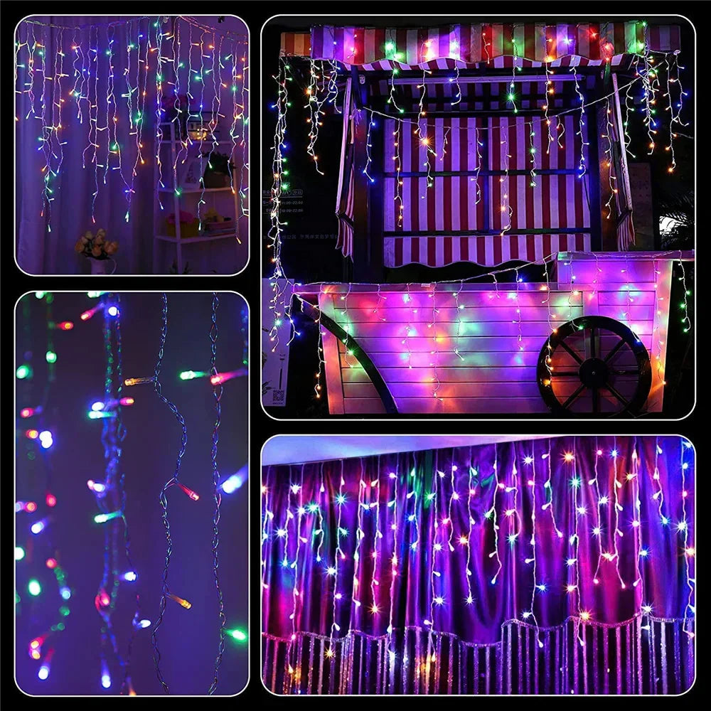 Garlandia - Cascade Solar String Lights for Indoor and Outdoor