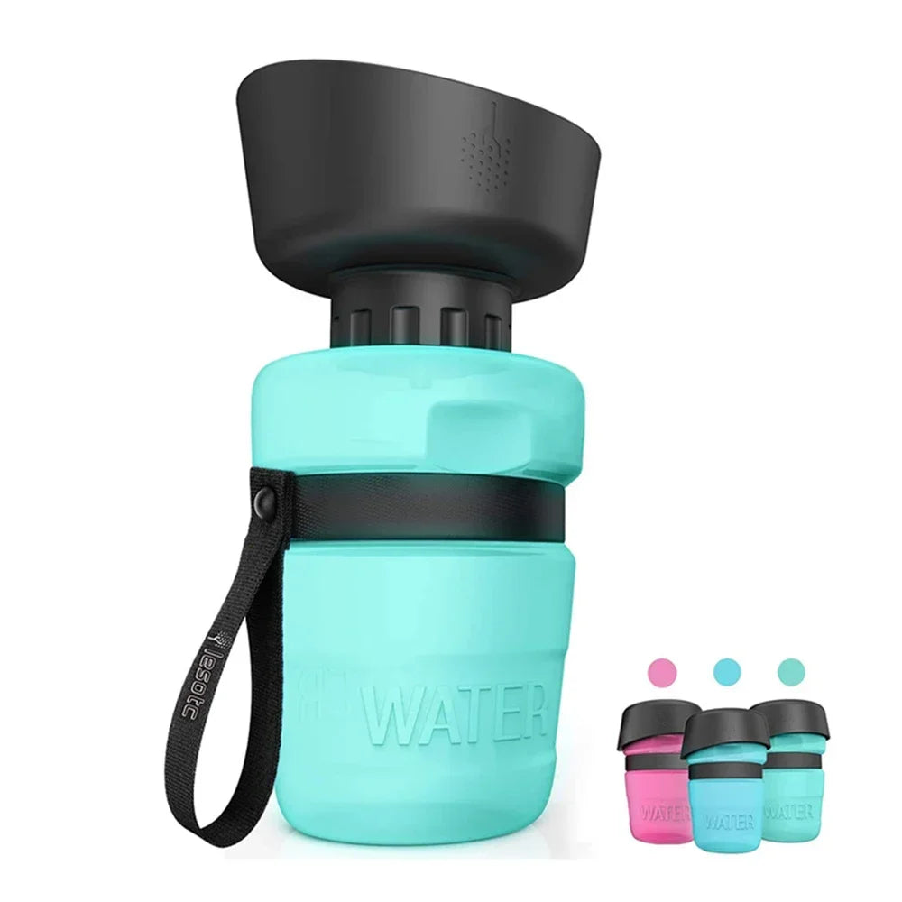 HydrationBuddy - Portable Dog Water Bottle with Foldable Bowl