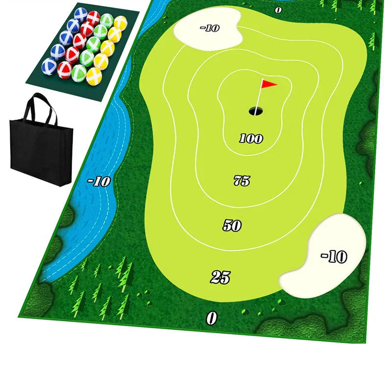 SwingZone - Compact Indoor Golf Set for the Home