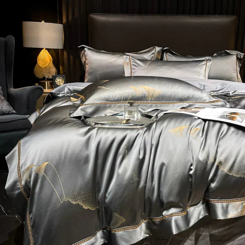 Golden Mist - Luxury Egyptian Cotton Duvet Cover