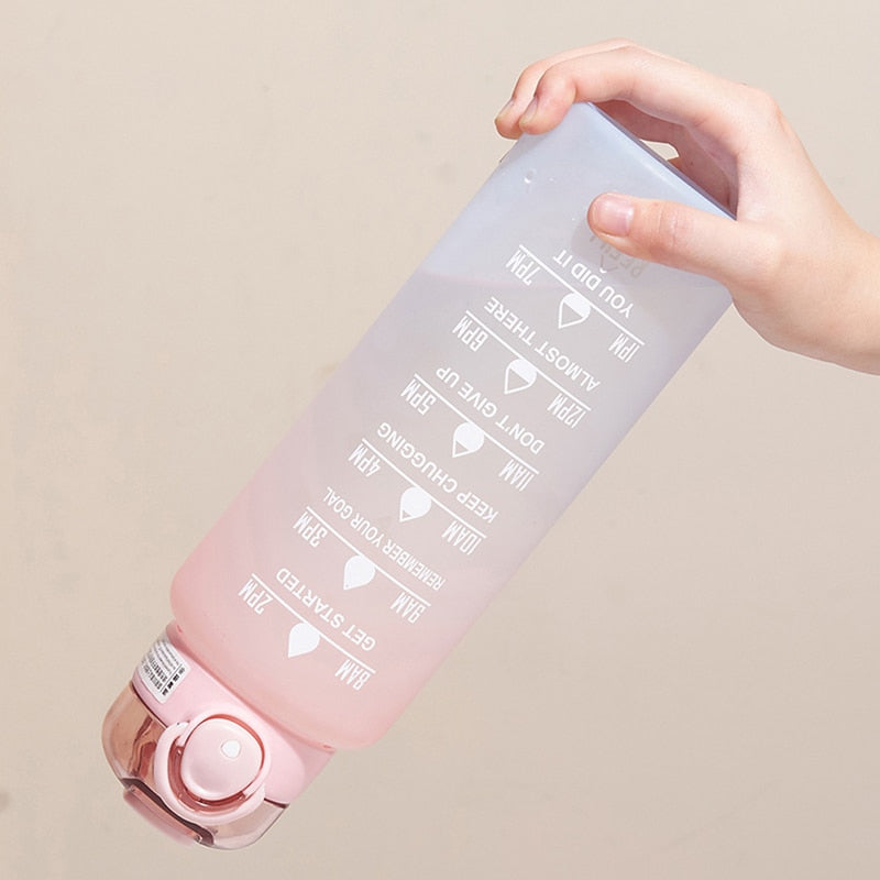 GoalHydrate Bottle - Bouteille Motivante Quotidienne