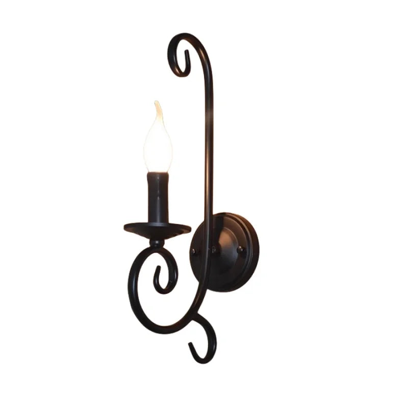 VintageGlow Wall Light - Industrial Vintage Metal Sconce