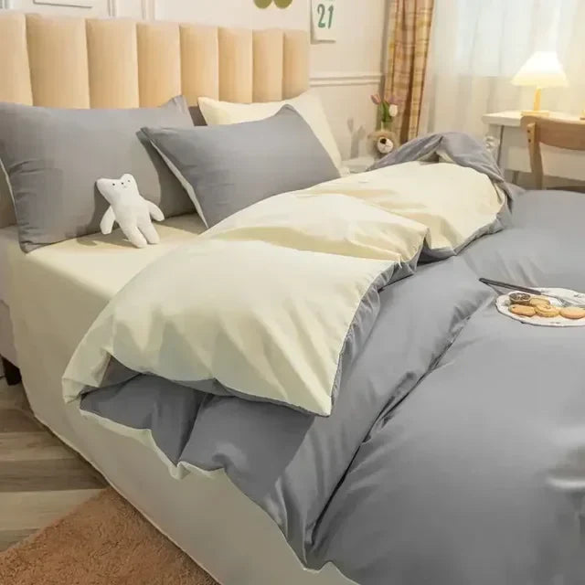 DuoDream Duvet Cover - Elegant Reversible Cover for Cozy Comfort
