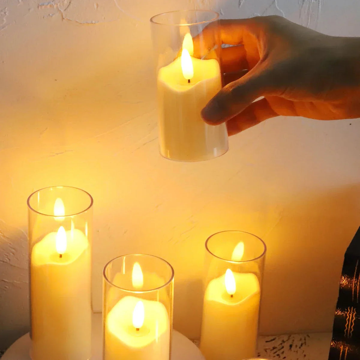 Auraflame - Flameless LED Candles, Set of 6